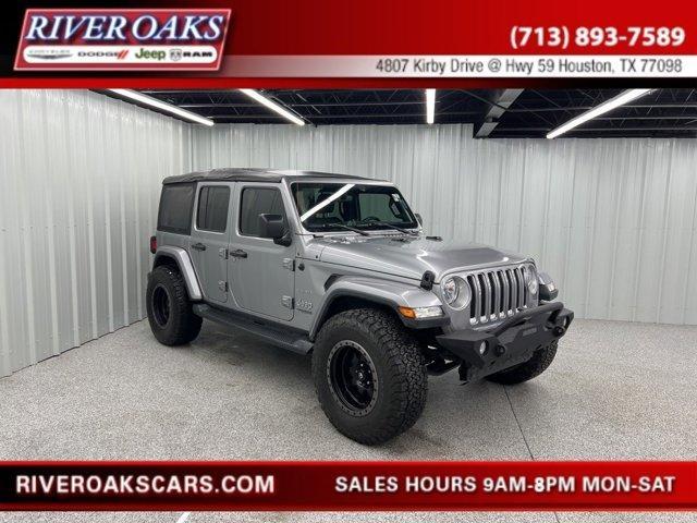 used 2018 Jeep Wrangler Unlimited car, priced at $26,875