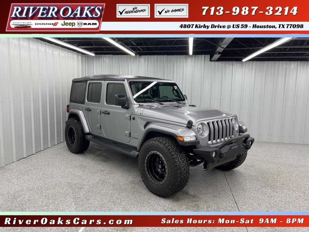 used 2018 Jeep Wrangler Unlimited car, priced at $26,875