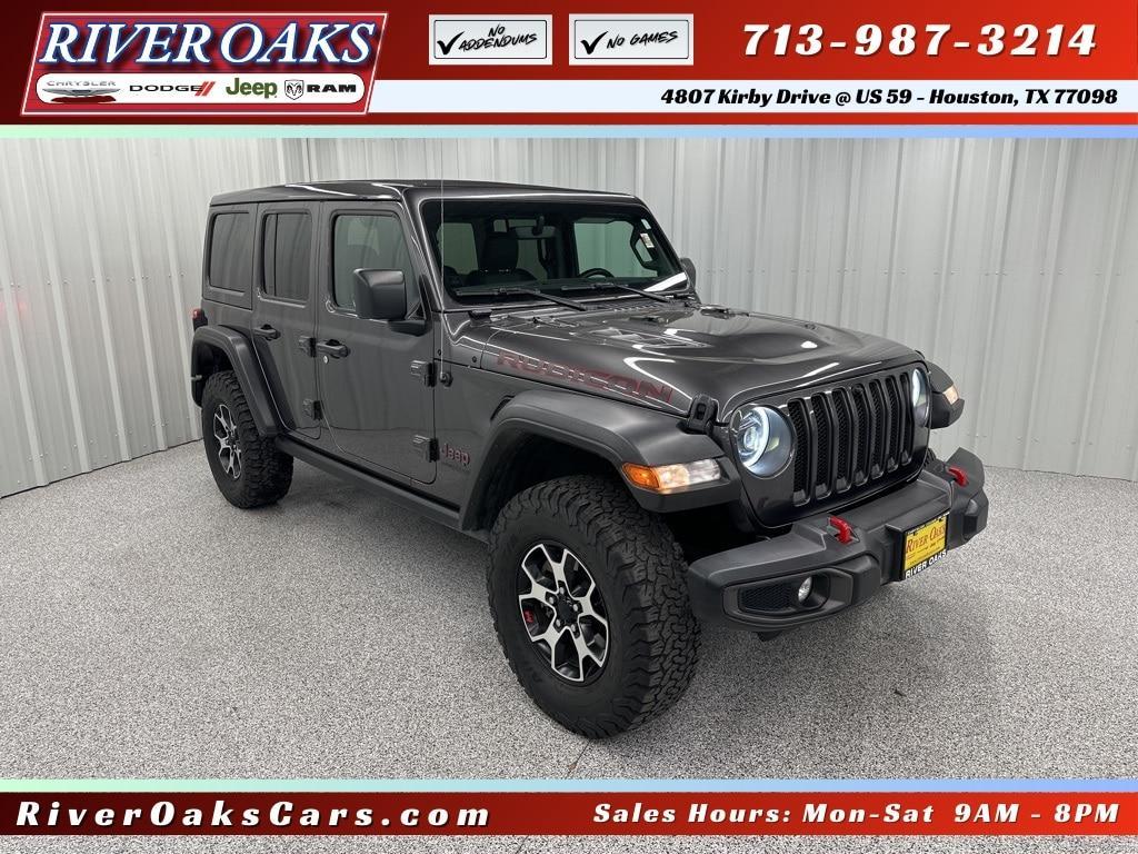 used 2021 Jeep Wrangler Unlimited car, priced at $37,896