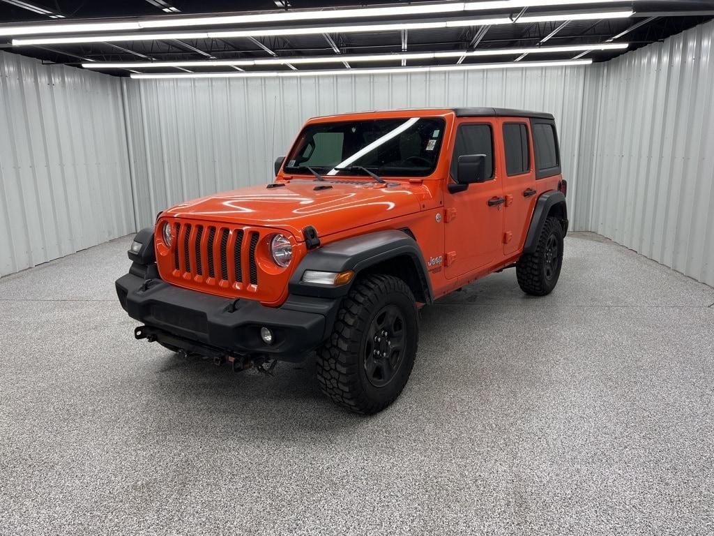 used 2018 Jeep Wrangler Unlimited car, priced at $16,888