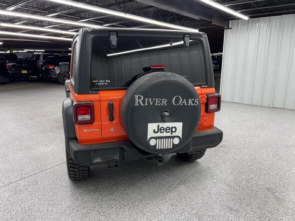 used 2018 Jeep Wrangler Unlimited car, priced at $16,888