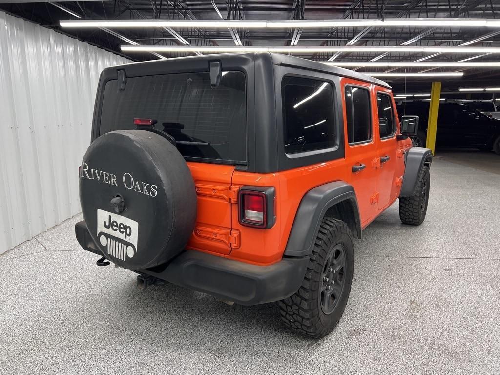 used 2018 Jeep Wrangler Unlimited car, priced at $16,888