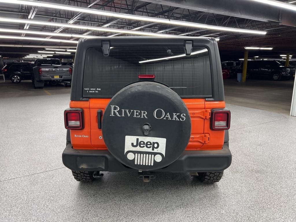 used 2018 Jeep Wrangler Unlimited car, priced at $16,888