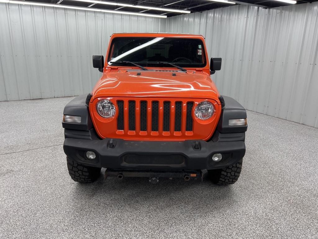 used 2018 Jeep Wrangler Unlimited car, priced at $16,888