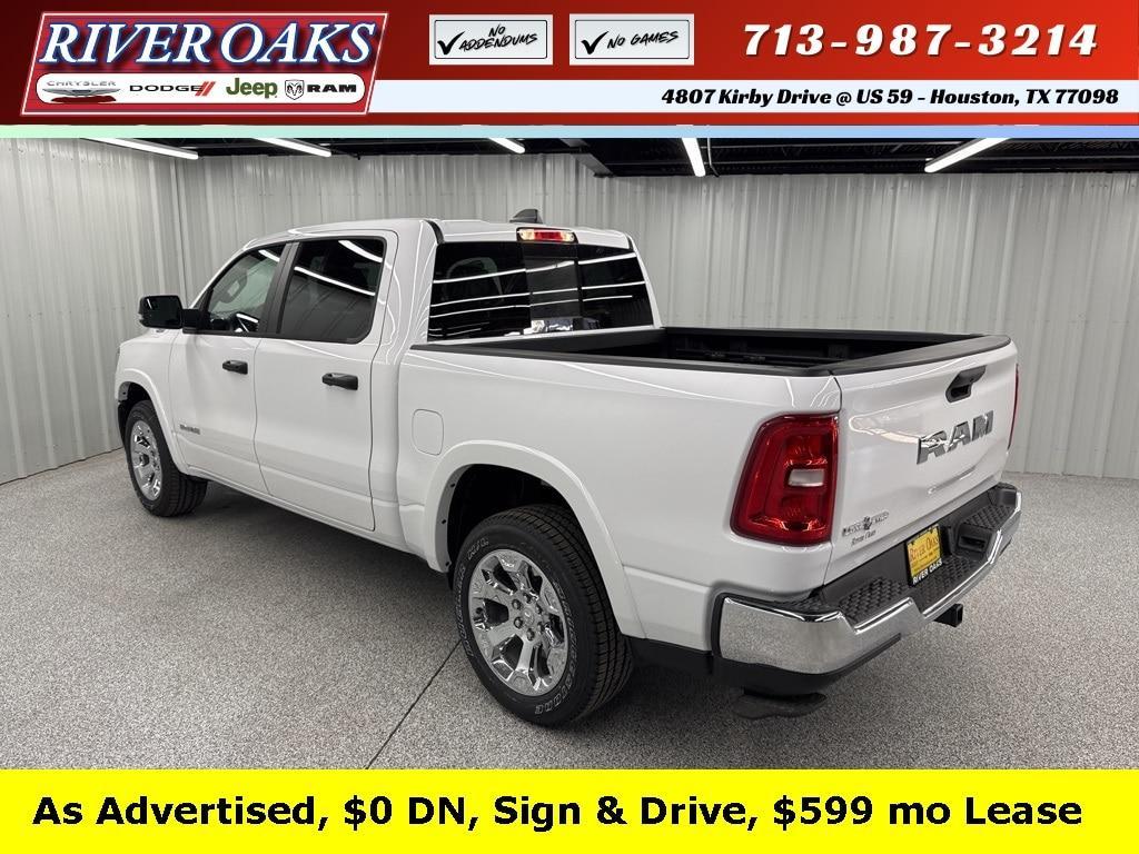 new 2025 Ram 1500 car, priced at $45,307