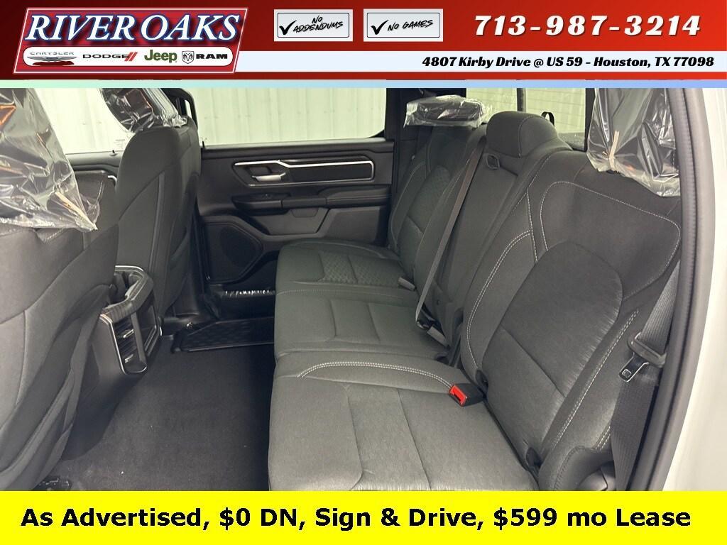 new 2025 Ram 1500 car, priced at $45,307