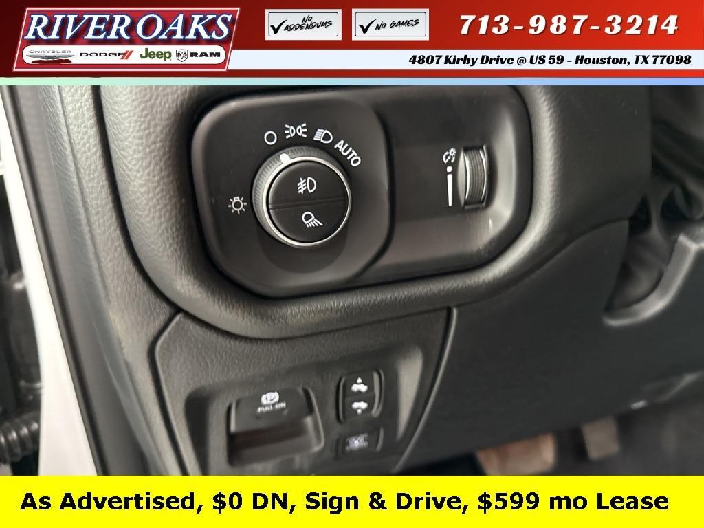 new 2025 Ram 1500 car, priced at $45,307