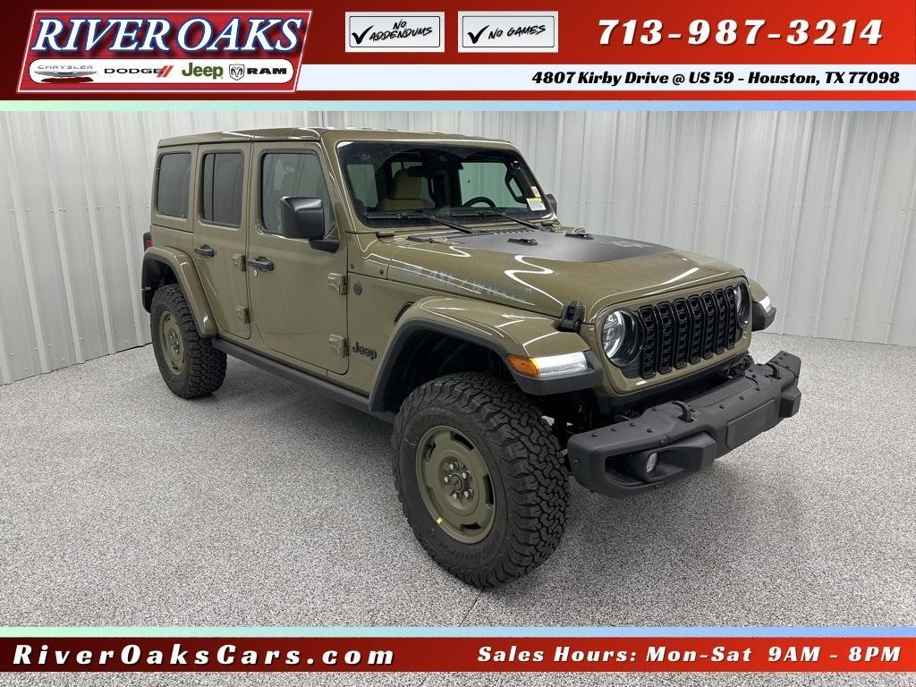 new 2025 Jeep Wrangler 4xe car, priced at $55,525