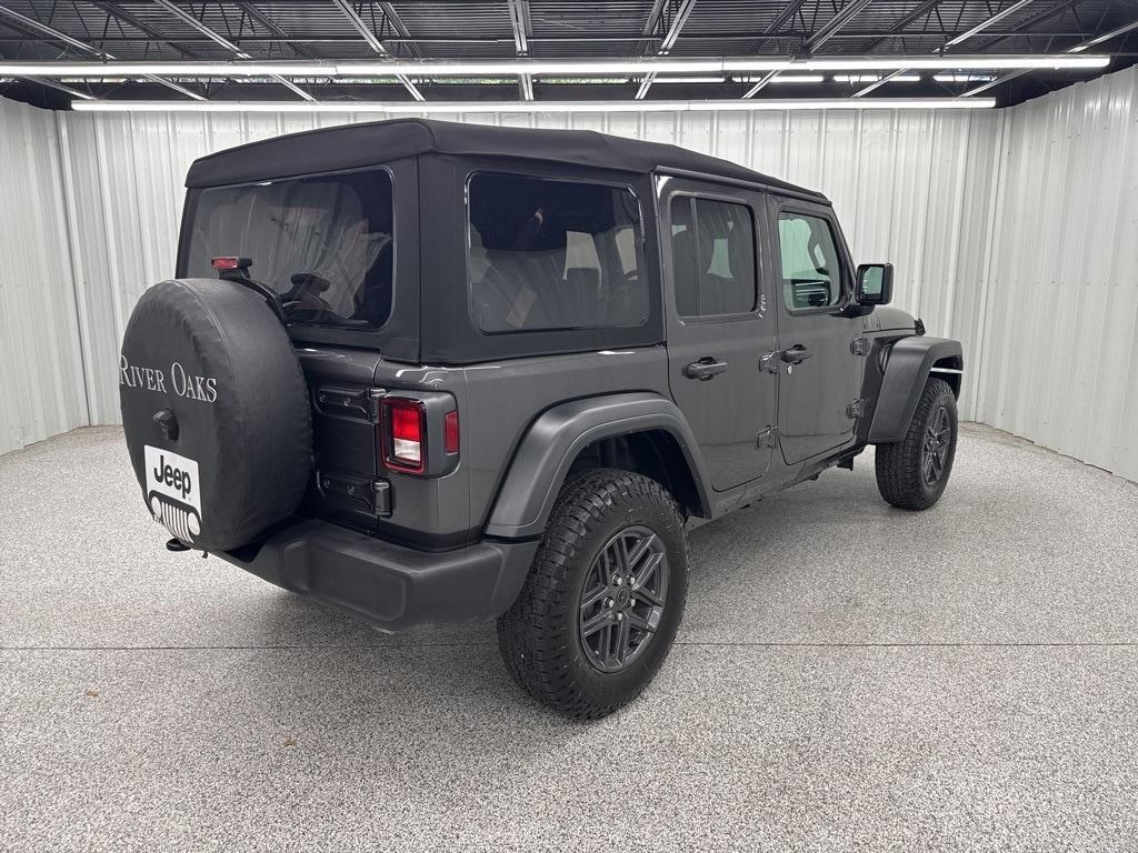 used 2024 Jeep Wrangler car, priced at $37,495