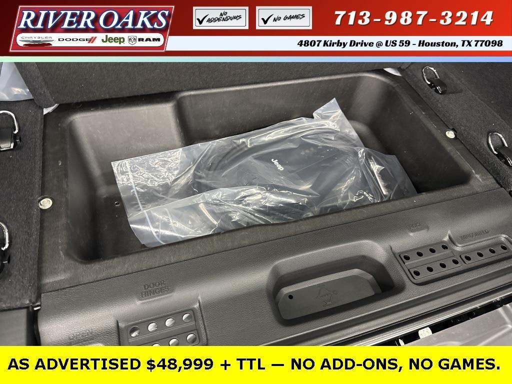 new 2025 Jeep Wrangler 4xe car, priced at $48,999