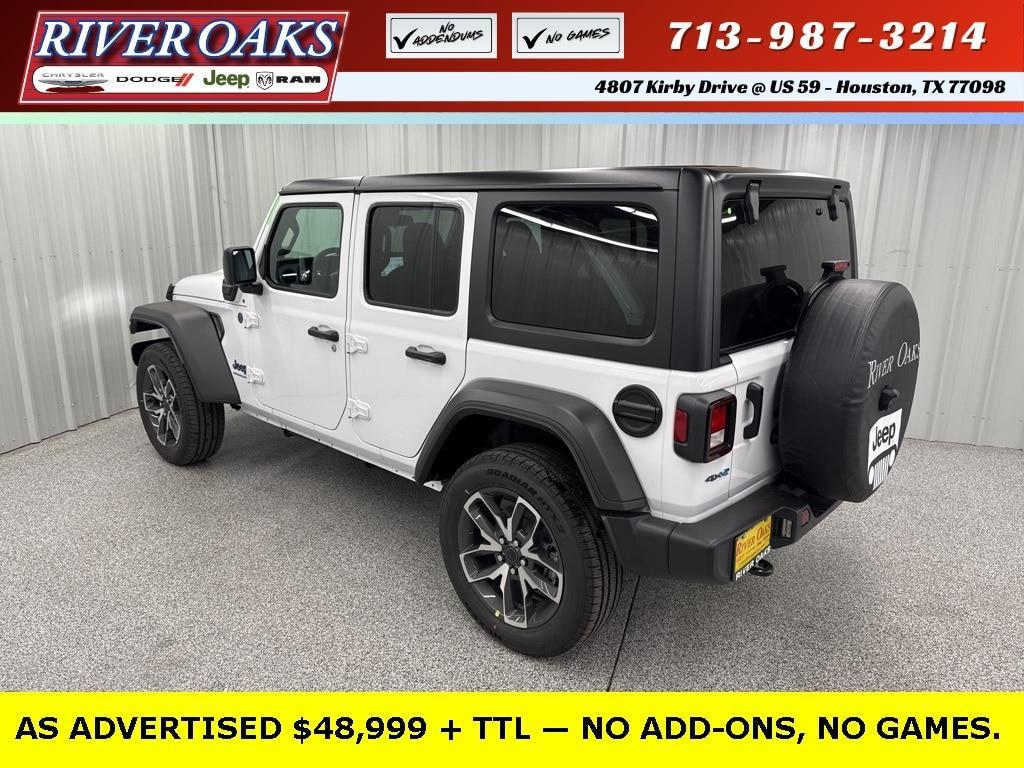new 2025 Jeep Wrangler 4xe car, priced at $48,999