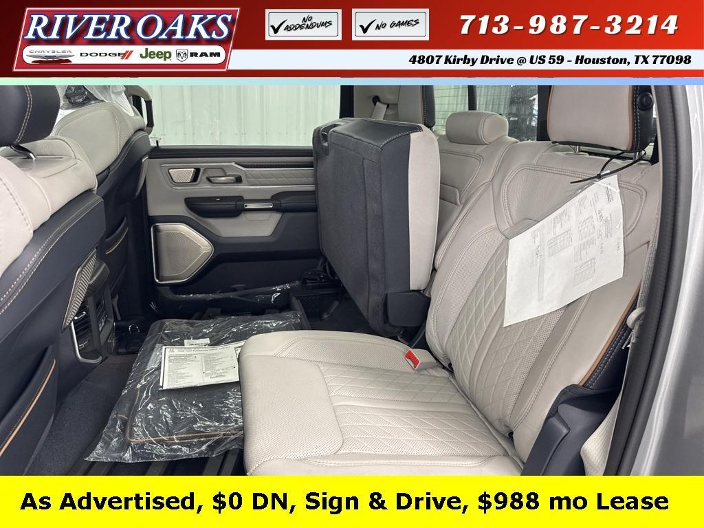 new 2025 Ram 1500 car, priced at $80,179