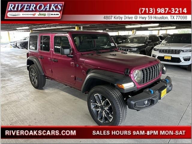 new 2024 Jeep Wrangler 4xe car, priced at $46,056