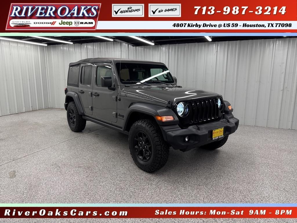 used 2020 Jeep Wrangler Unlimited car, priced at $29,865