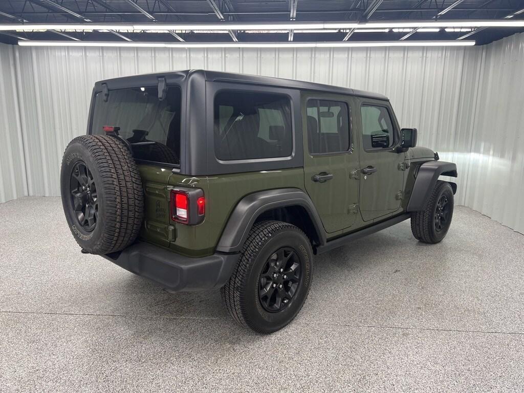 used 2021 Jeep Wrangler Unlimited car, priced at $32,385