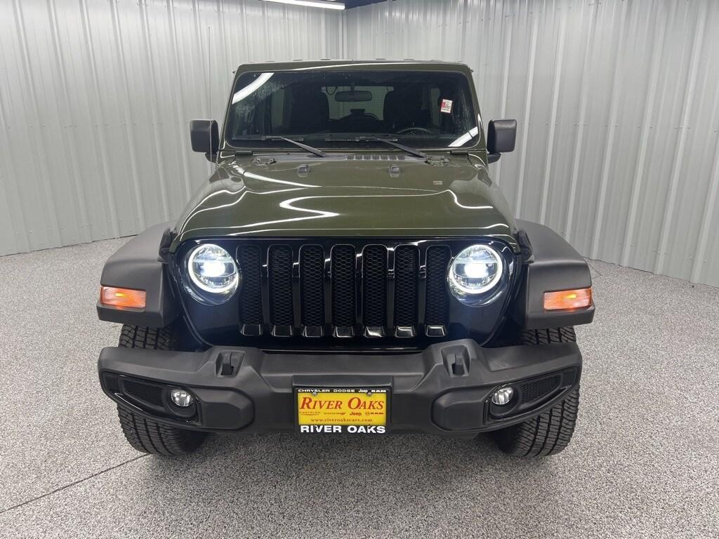 used 2021 Jeep Wrangler Unlimited car, priced at $32,385