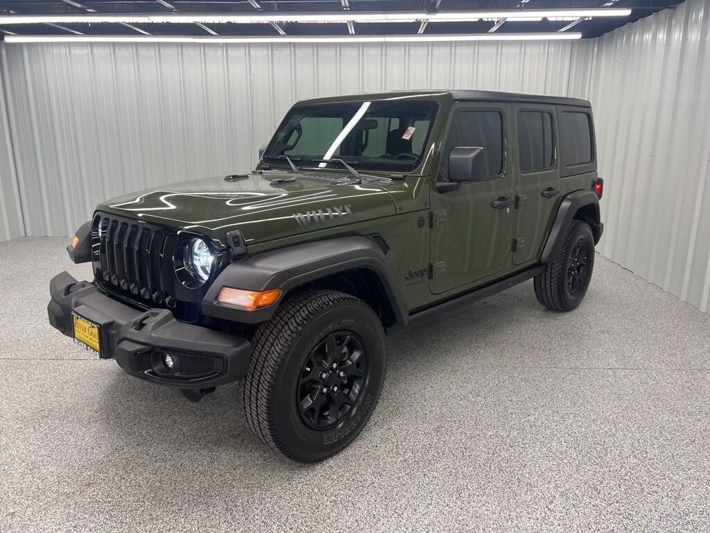 used 2021 Jeep Wrangler Unlimited car, priced at $32,385