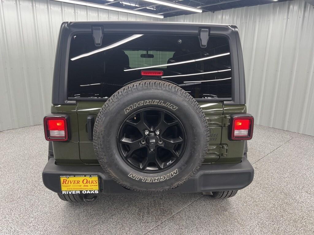 used 2021 Jeep Wrangler Unlimited car, priced at $32,385