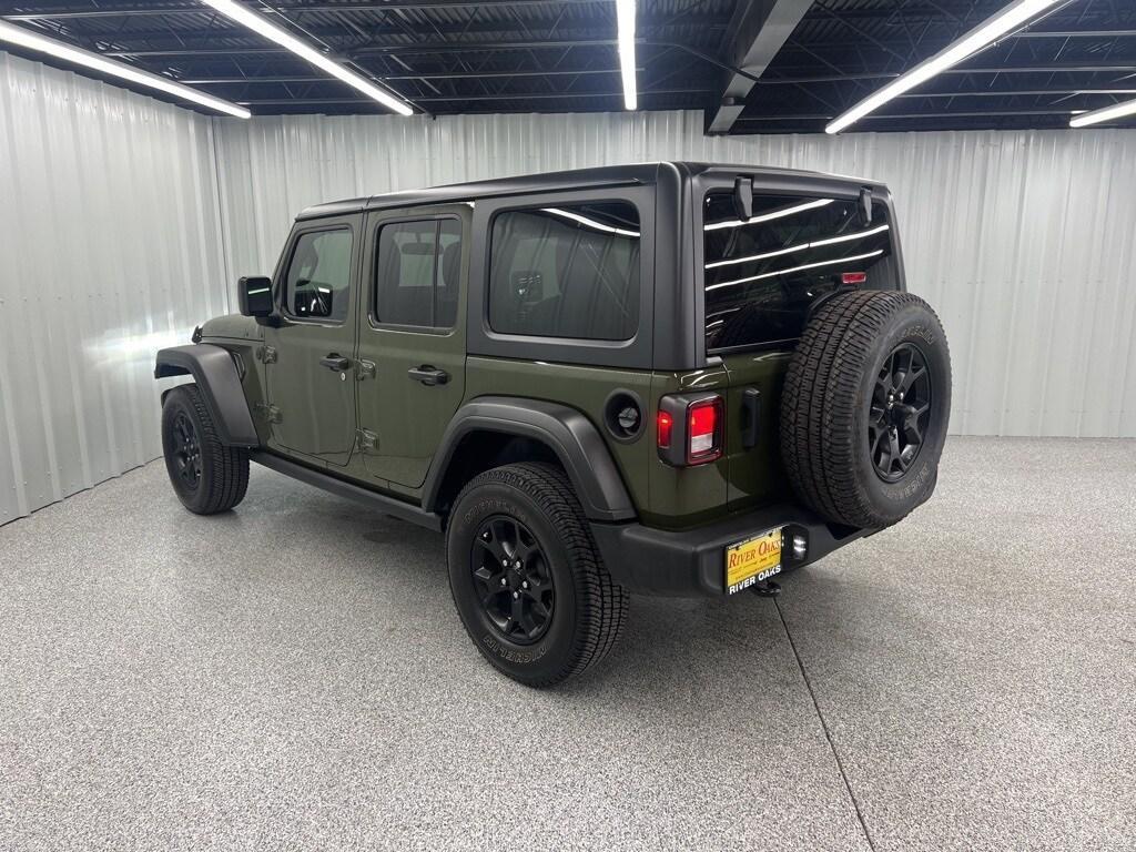 used 2021 Jeep Wrangler Unlimited car, priced at $32,385