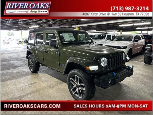 new 2024 Jeep Wrangler 4xe car, priced at $47,270