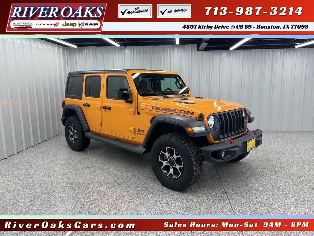 used 2021 Jeep Wrangler Unlimited car, priced at $41,385