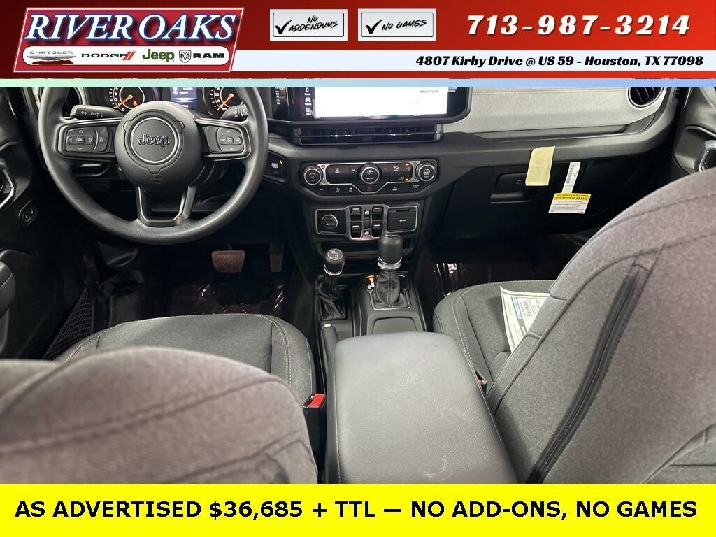 new 2025 Jeep Wrangler car, priced at $36,685