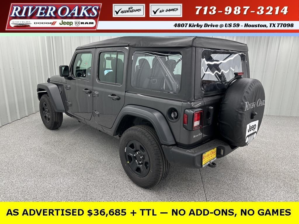 new 2025 Jeep Wrangler car, priced at $36,685
