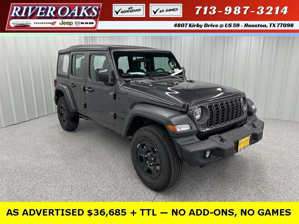 new 2025 Jeep Wrangler car, priced at $36,685