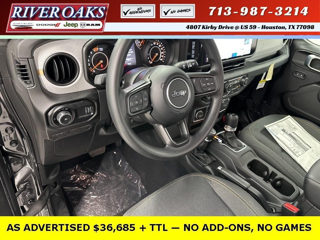 new 2025 Jeep Wrangler car, priced at $36,685