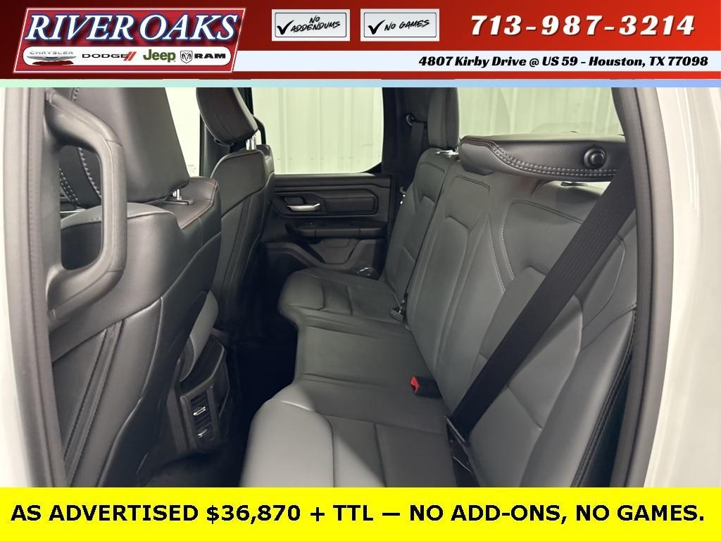 new 2025 Ram 1500 car, priced at $36,870