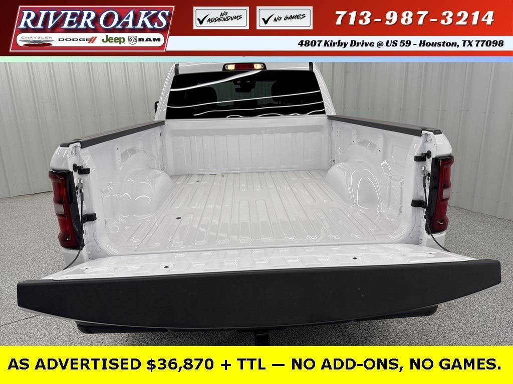 new 2025 Ram 1500 car, priced at $36,870