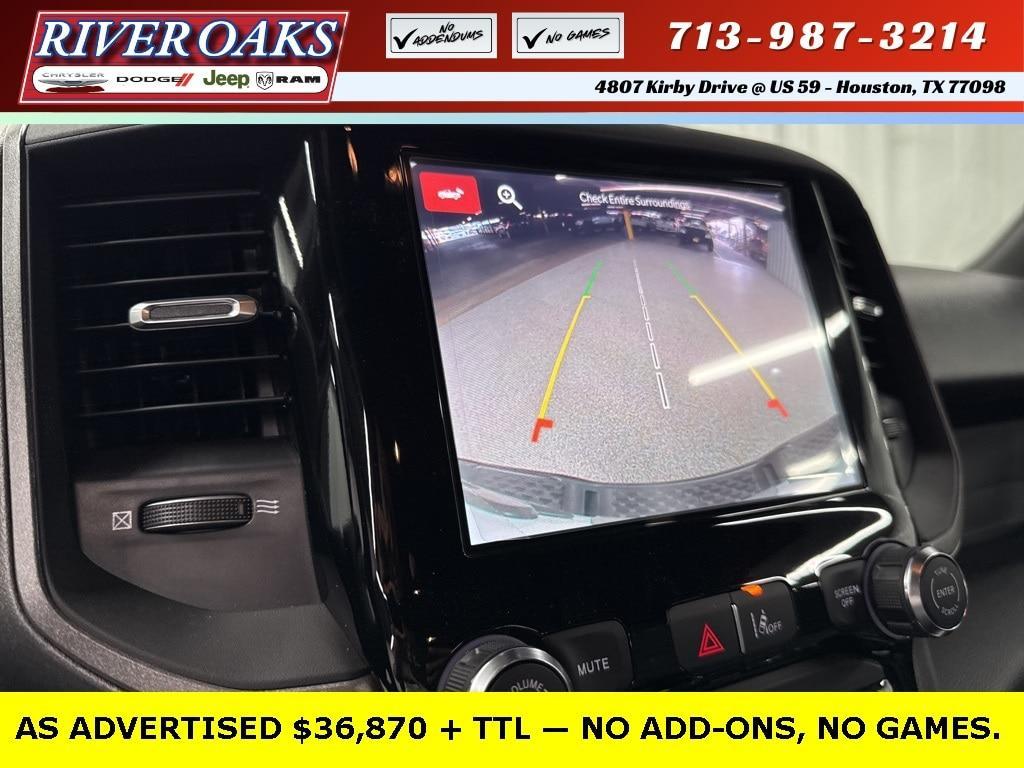 new 2025 Ram 1500 car, priced at $36,870