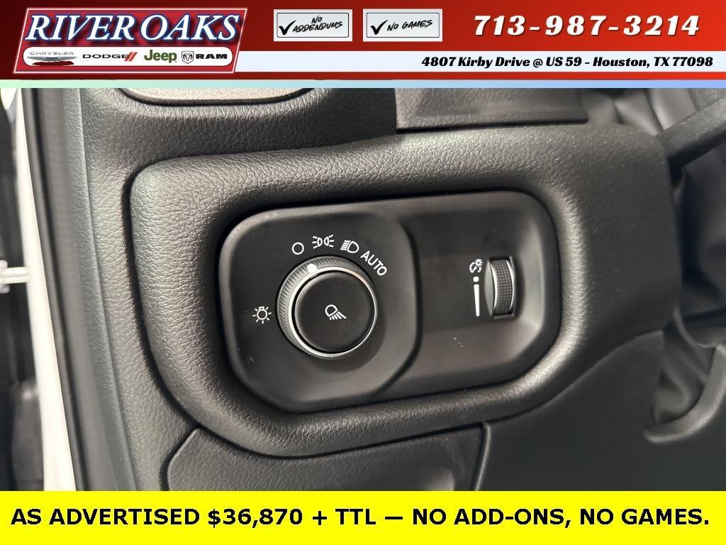 new 2025 Ram 1500 car, priced at $36,870
