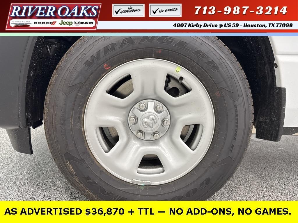 new 2025 Ram 1500 car, priced at $36,870