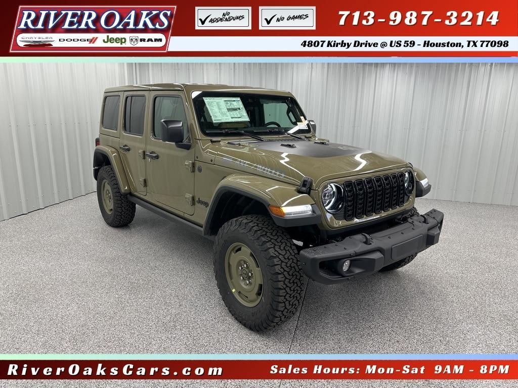 new 2025 Jeep Wrangler 4xe car, priced at $55,525