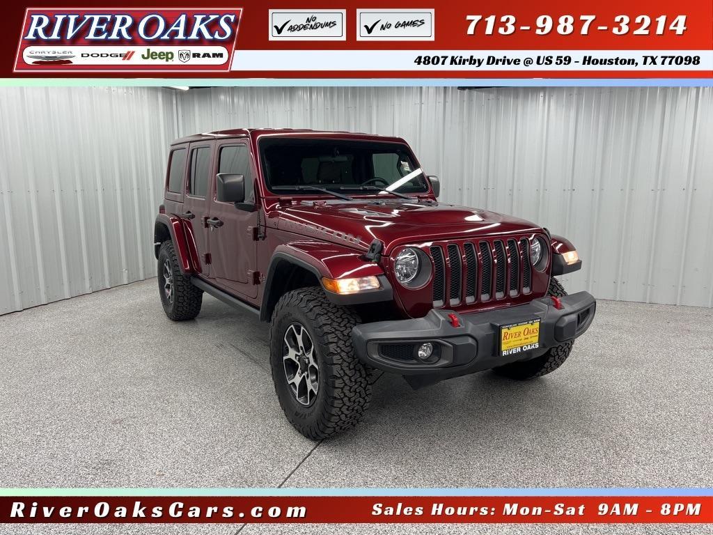 used 2021 Jeep Wrangler Unlimited car, priced at $34,775