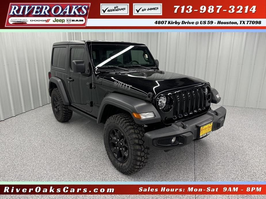 used 2021 Jeep Wrangler car, priced at $28,841