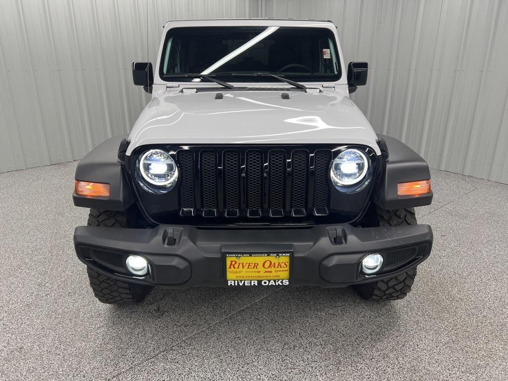 used 2022 Jeep Wrangler Unlimited car, priced at $33,485