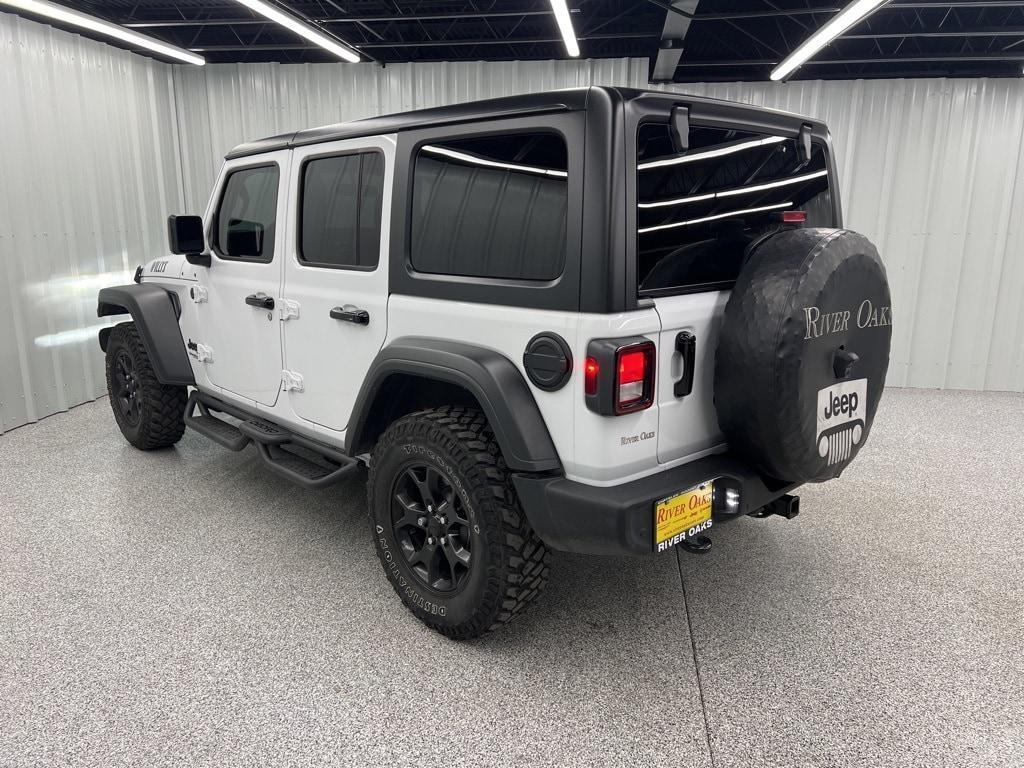 used 2022 Jeep Wrangler Unlimited car, priced at $33,485