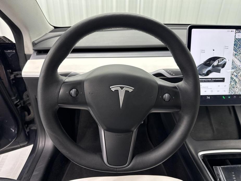 used 2022 Tesla Model 3 car, priced at $33,900