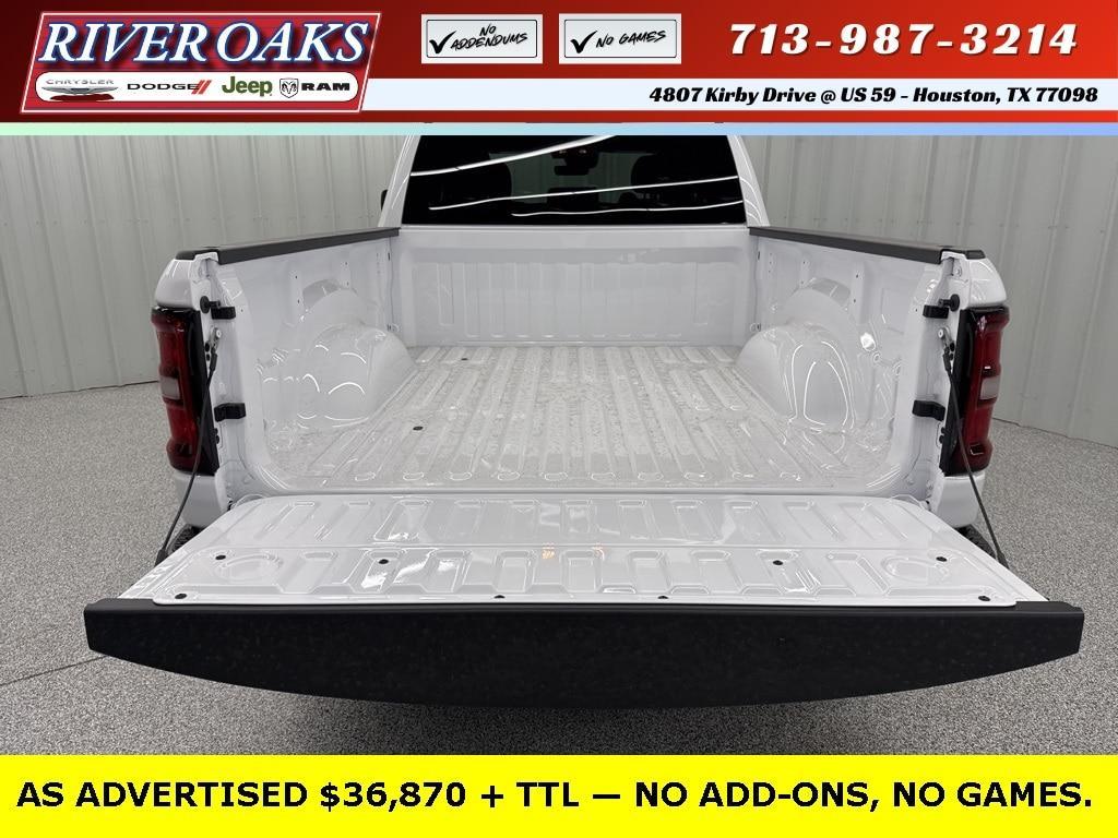 new 2025 Ram 1500 car, priced at $36,870