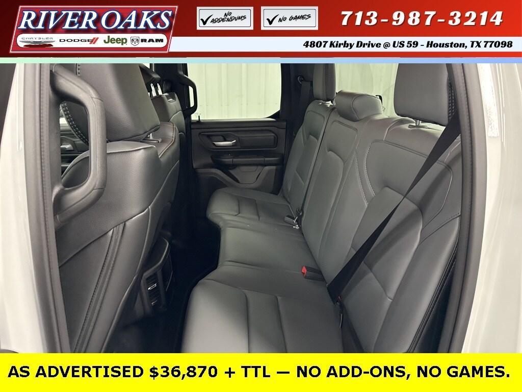 new 2025 Ram 1500 car, priced at $36,870