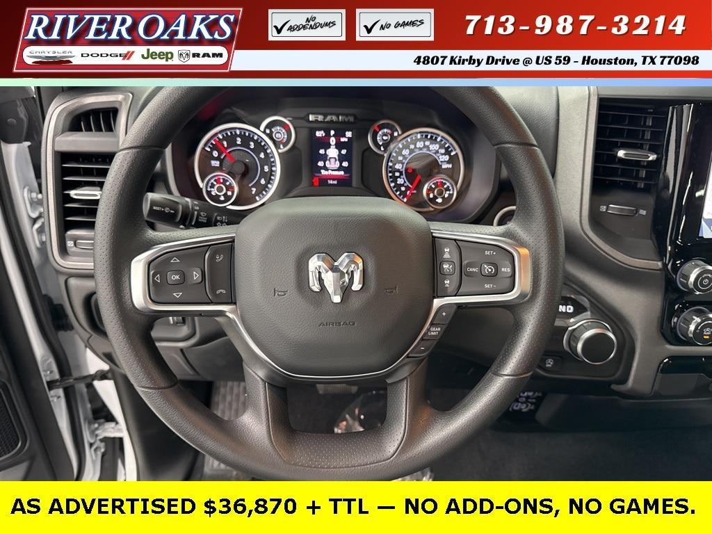 new 2025 Ram 1500 car, priced at $36,870