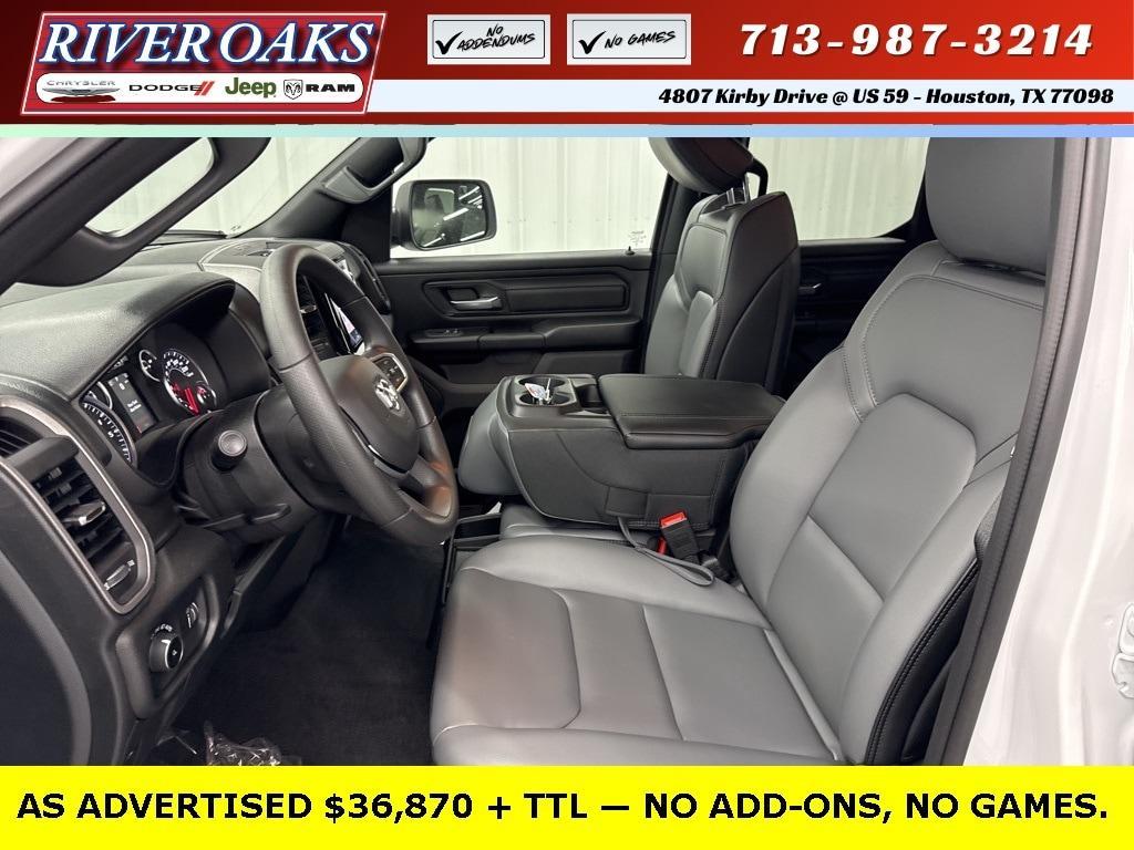 new 2025 Ram 1500 car, priced at $36,870