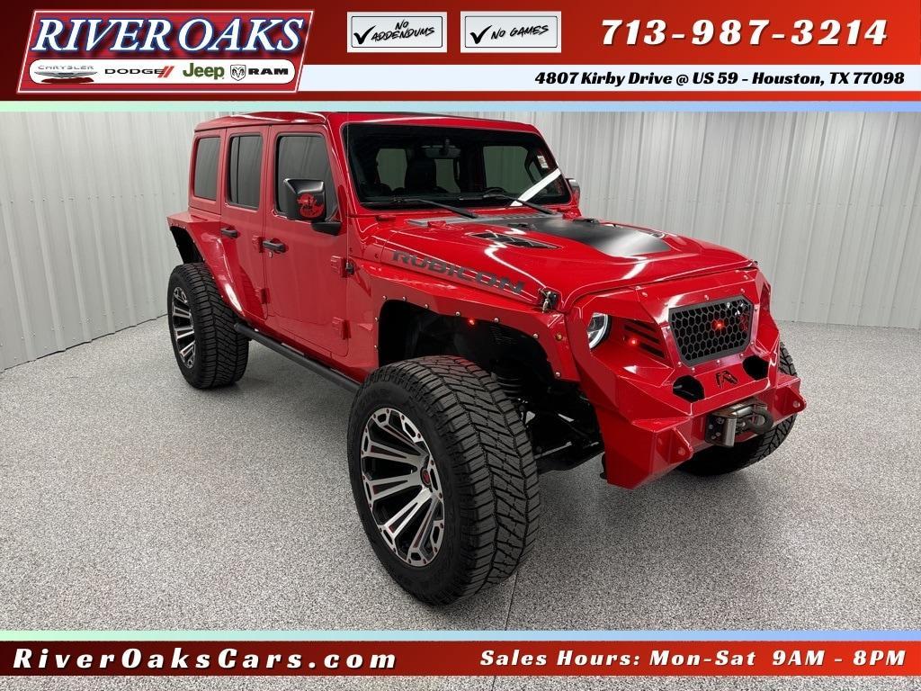 used 2020 Jeep Wrangler Unlimited car, priced at $36,485