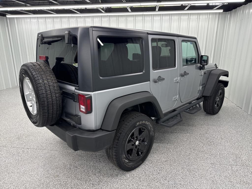 used 2018 Jeep Wrangler JK Unlimited car, priced at $21,883