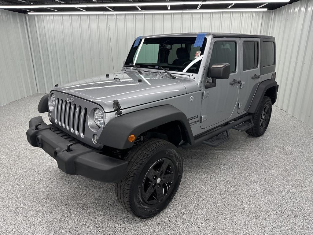 used 2018 Jeep Wrangler JK Unlimited car, priced at $21,883