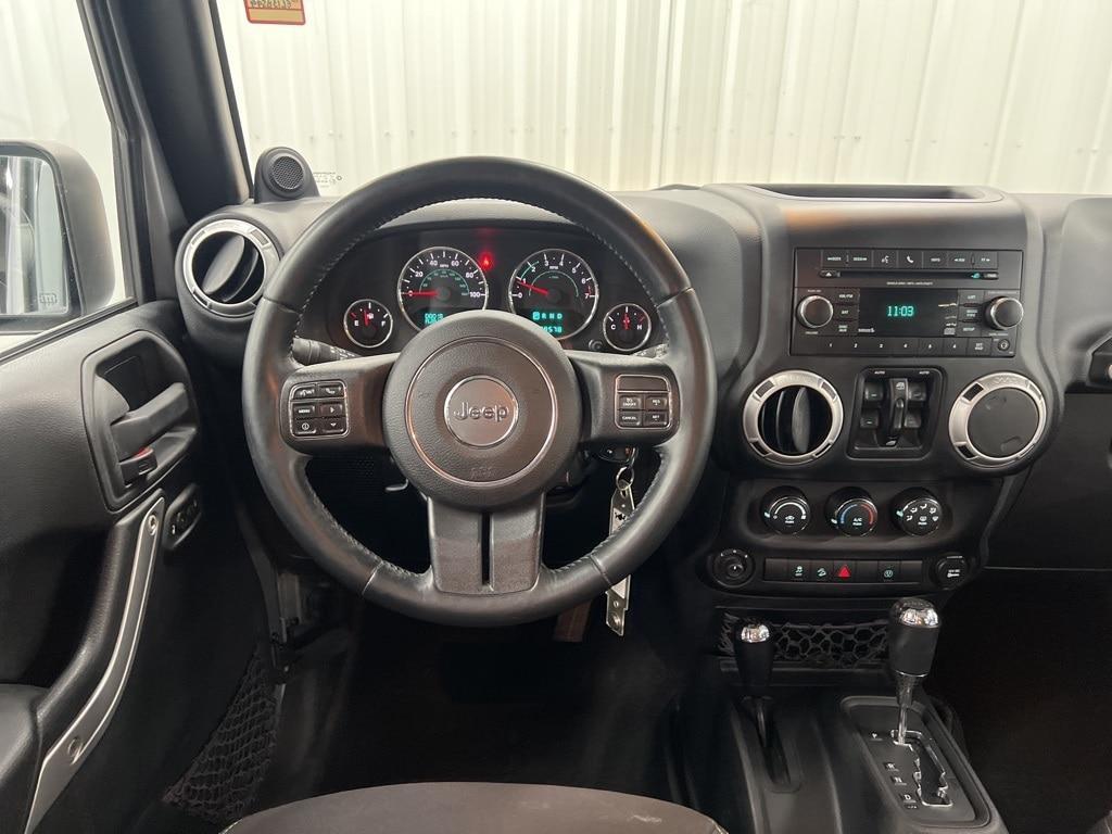 used 2014 Jeep Wrangler Unlimited car, priced at $15,888