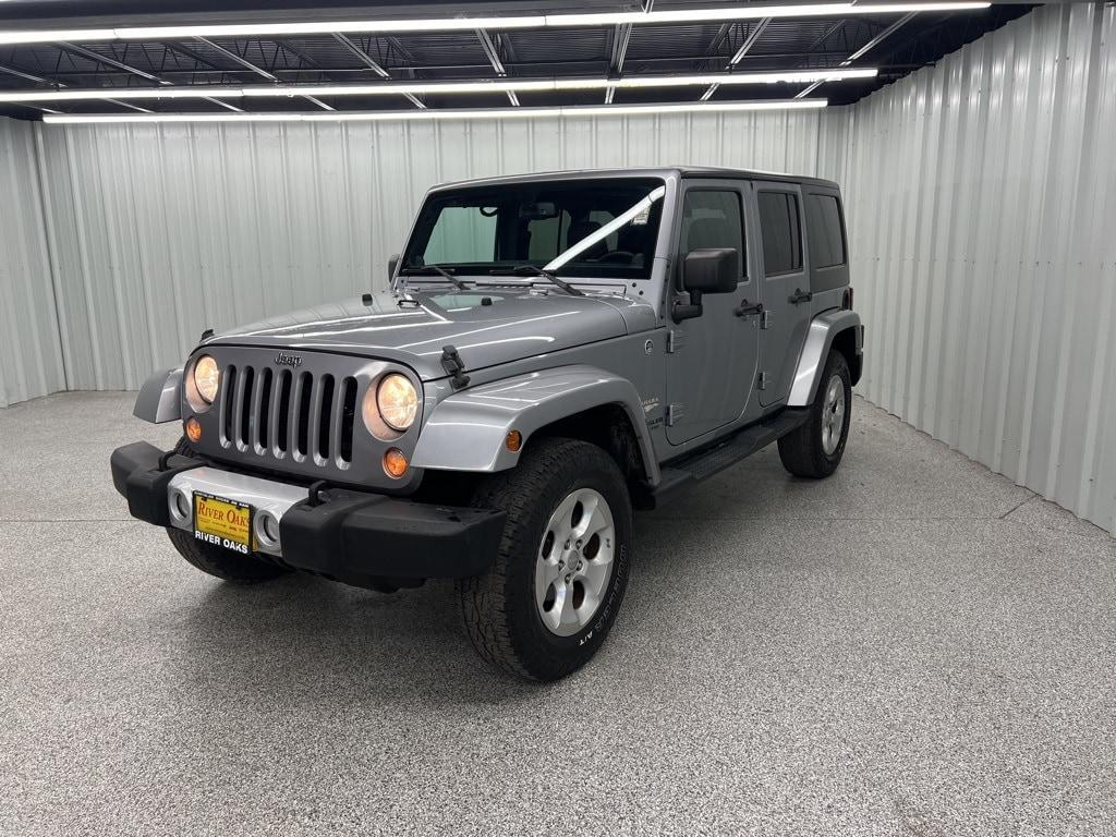 used 2014 Jeep Wrangler Unlimited car, priced at $15,888