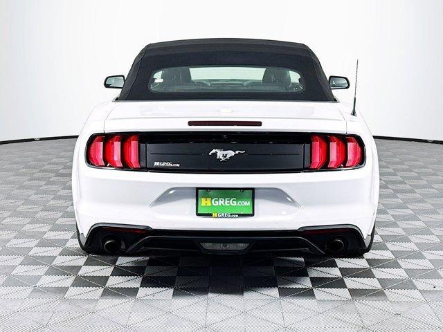 used 2021 Ford Mustang car, priced at $18,198